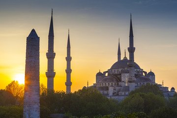 Mosquée Bleue / Mosquée Bleue, Istanbul, Turquie