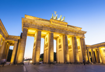 Obraz premium Brama Brandenburska, Berlin, Niemcy