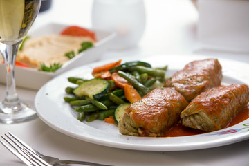 Turkish Stuffed Cabbage Rolls