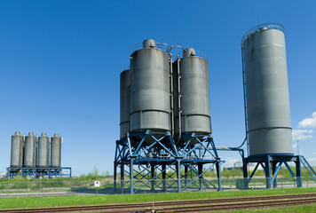 industrial silos
