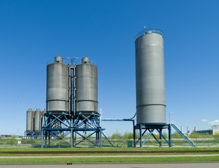 industrial silos