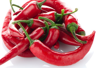 Red hot peppers