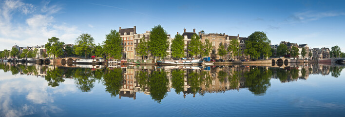Obraz premium Amsterdam reflections, Holland