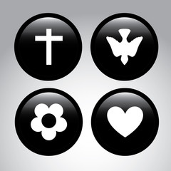 Obraz premium religious icons