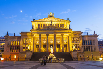 Obraz premium Franzosischer Dom, Gendarmenmarkt, Berlin, Germany