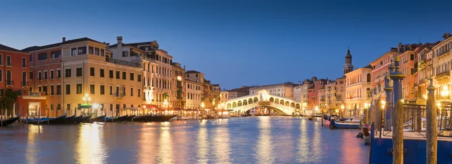 Foto op Canvas Rialtobrug, Venetië © travelwitness