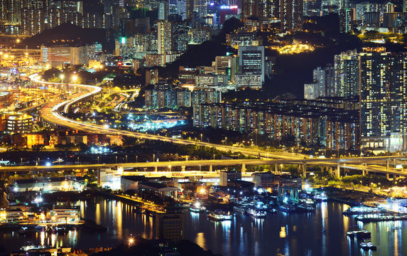 Cityscape in Hong Kong © leungchopan