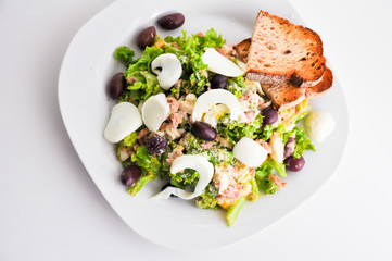 tuna salad low calories recipe