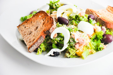 tuna salad low calories recipe