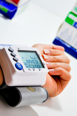 measuring high blood pressure