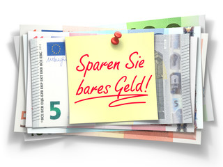 Sparen Sie bares Geld!