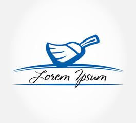 Paintbrush symbol. Vector illustration. 	 