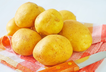 raw potato