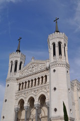 Fototapeta na wymiar Bazylika Notre-Dame de Fourviere, Lyon