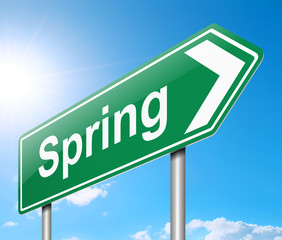 Spring concept.