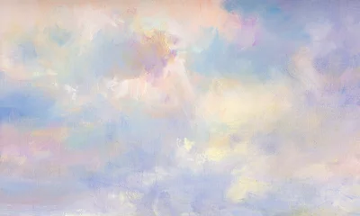 Poster himmel malerei leinwand © bittedankeschön