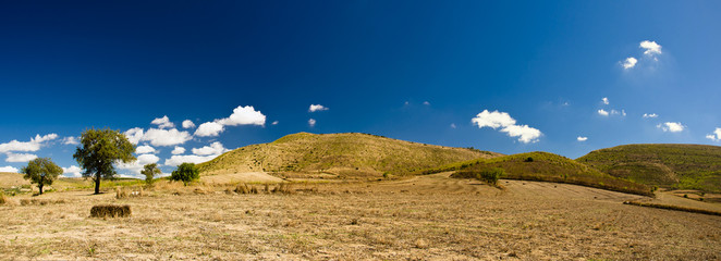 Sardegna, Trexenta, panorama di campagna