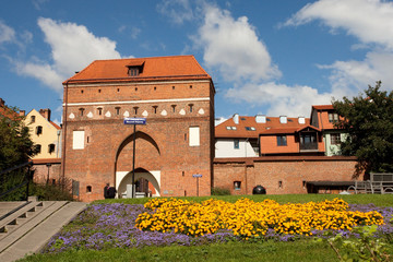 Gateway, monument in Torun, Poland © 123108 Aneta