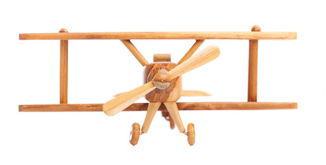 airplane flying isolated on a white background