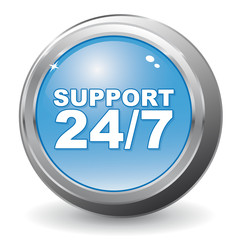 SUPPORT 24 7 ICON