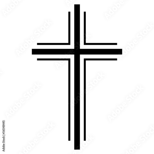 "Religiöses Kreuz Beerdigung Vektor" Stockfotos und lizenzfreie