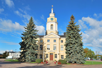 Fototapeta premium Finland. Hamina Town Hall