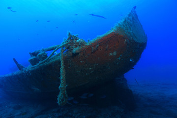 Schiffswrack vor Gran Canaria