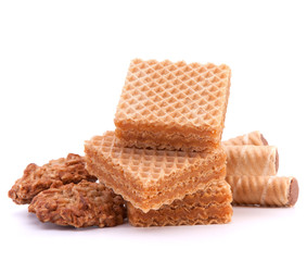 Wafers or honeycomb waffles