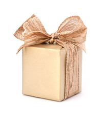 Luxurious gift isolated on white background