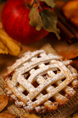 Small apple pie