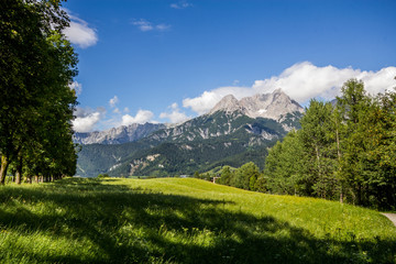 Blick über den Saalfelder See
