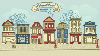 Main Street Storefronts