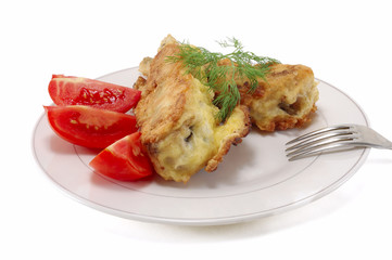 fried fish in batter