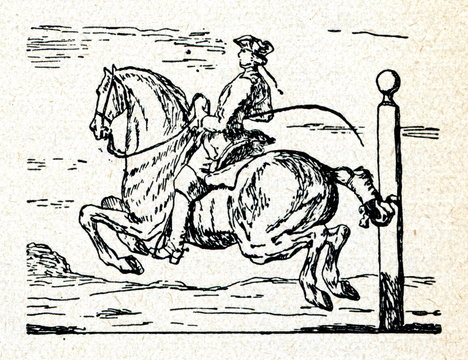 School jump -  croupade