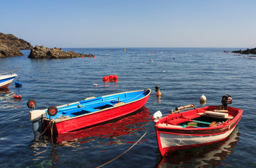 Boats in Pantelleria