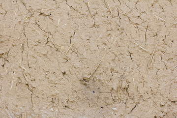 background of the mud wall