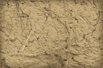 background of the mud wall