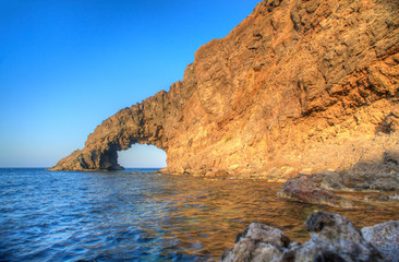 Fototapeta na wymiar Elephant Arch, Pantelleria