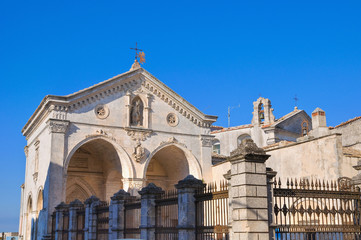 Sanctuary of Monte Sant'Angelo. Puglia. Italy.
