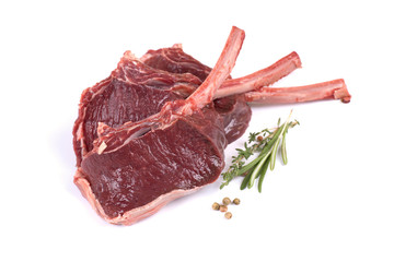 Chops of venison