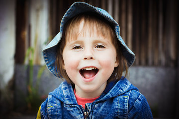 portrait young girl