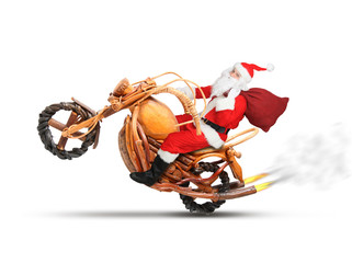 Schneller Weihnachtsmann