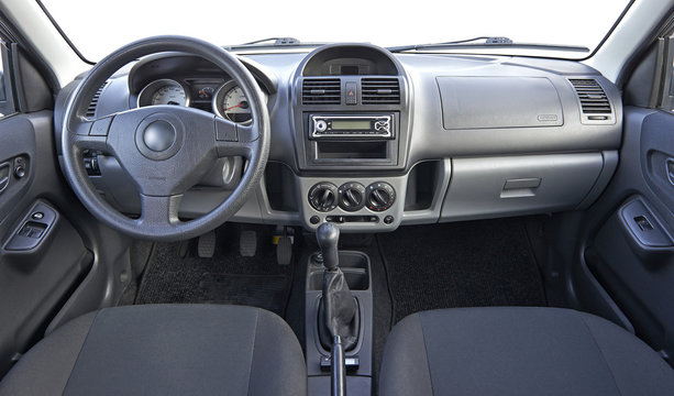 Used car interior
