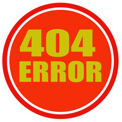 404 Error-label