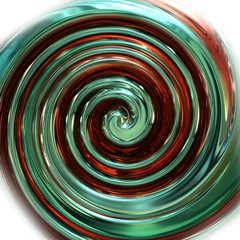 fantastic illustrated glass background object