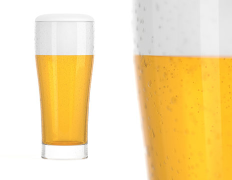 Bier Glas Kombination