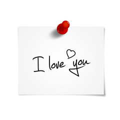 i love you