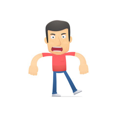 casual man in various poses for use in advertising,