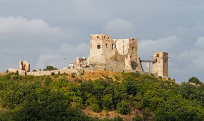Obraz premium Old castle,Csesznek,Hungary