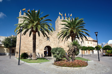 Fototapeta na wymiar Porte d'Alcudia, Majorque